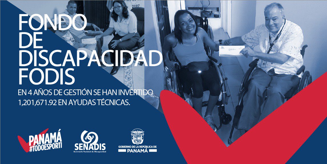 SenadisPma's tweet photo. #FODIS programa para promover la utilización de las ayudas técnicas para facilitar a la persona con discapacidad el acceso a todos los ambientes, alcanzar su autonomía, independencia, productividad, mayor participación y goce de una vida familiar. #TodoEsPorTi ✔ https://t.co/oGVjdccLLk