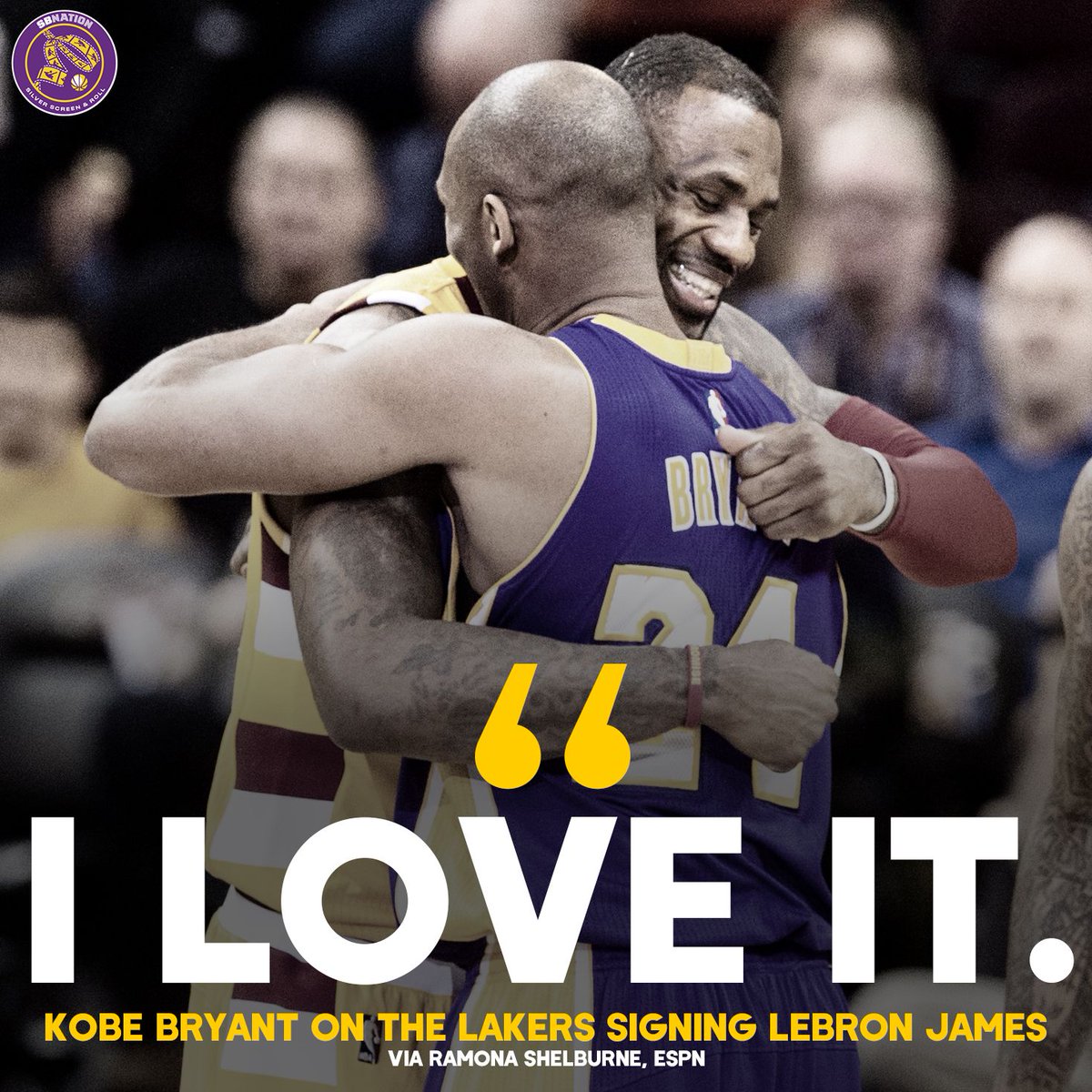 老大發Twitter喊話詹皇:歡迎來到洛杉磯,湖人高層真給力!-黑特籃球-NBA新聞影音圖片分享社區