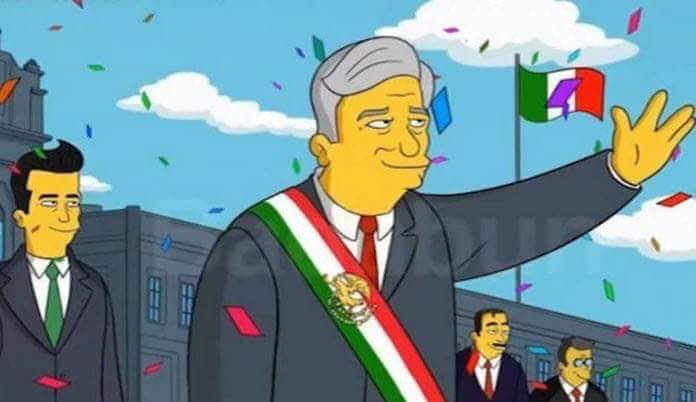 iThe_Simpsons's tweet image. Muchas Felicidades al Nuevo Presidente de México @lopezobrador_ Ganó la Democracia.