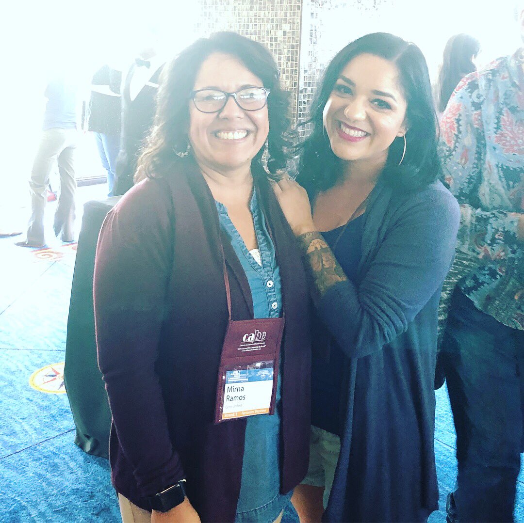 BibianaSandova5's tweet photo. CABE conference 2018. Here’s to a great start #cabe2018 #duallanguage #bilingualteacher #bilingüe #bilingual #TeacherLife https://t.co/olcIultspa