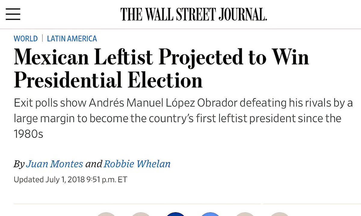 diazbriseno's tweet photo. AMLO’s victory in the US press -> https://t.co/UcIiTcWO81