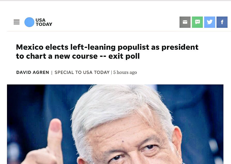 diazbriseno's tweet photo. AMLO’s victory in the US press -> https://t.co/UcIiTcWO81