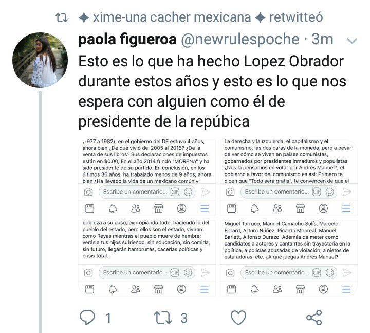 Vargas_Belem07's tweet photo. @CiroGomezL  y por que estos tuits no Los pasan en la TV... 
@IzqMillennial https://t.co/2ZoJVopvK5