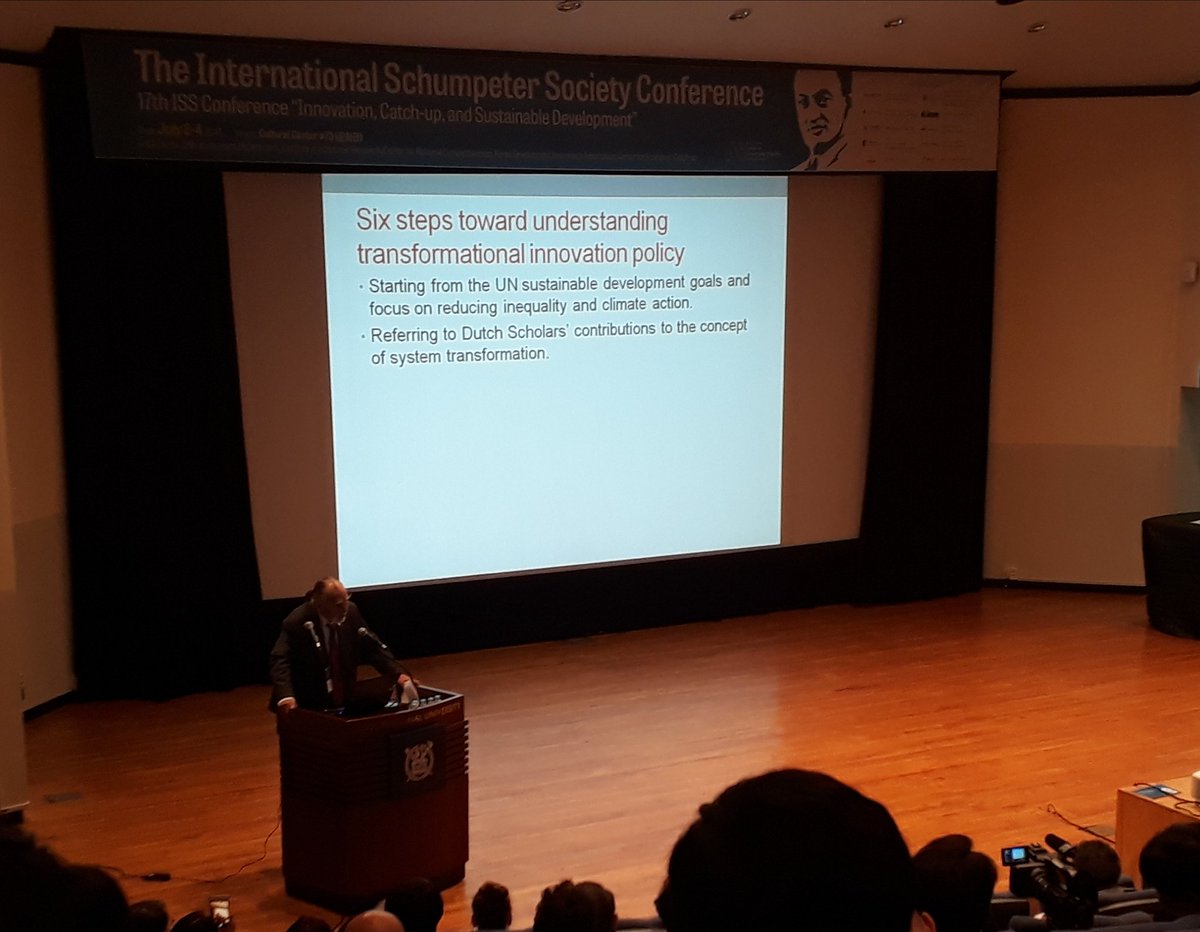 Opening Session with Bengt-Åke Lundvall and Keun Lee. 17th ISS Conference. #Seoul #Schumpeter #ISS2018