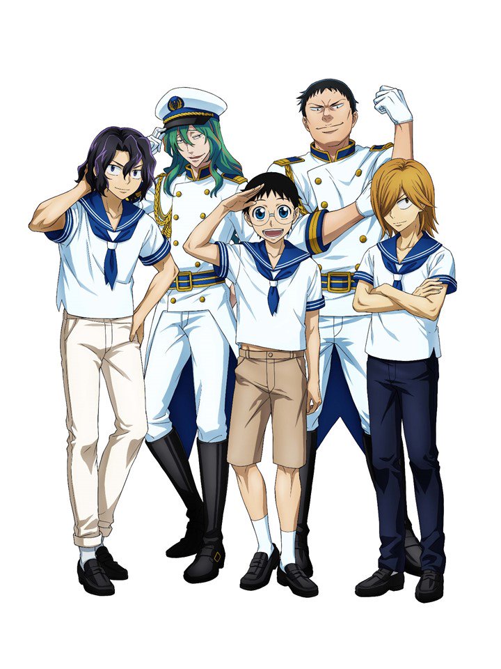 O Xrhsths 弱虫ペダルハウステンボス 公式 Sto Twitter お知らせ ついに イベント描き下ろしキャラ大公開 爽やかな水兵の格好です 弱虫ペダル長崎ステージ Yp Anime 弱ペダハウステンボス 弱ペダ長崎