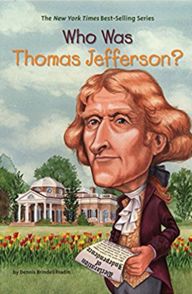 Kelly_Henrichs's tweet photo. After reading “Fall of the Giants” that was 982 pages, reading “Who was Thomas Jefferson” was a fast and interesting read. #LSreads #LSlearns https://t.co/HGWnYyEXD0