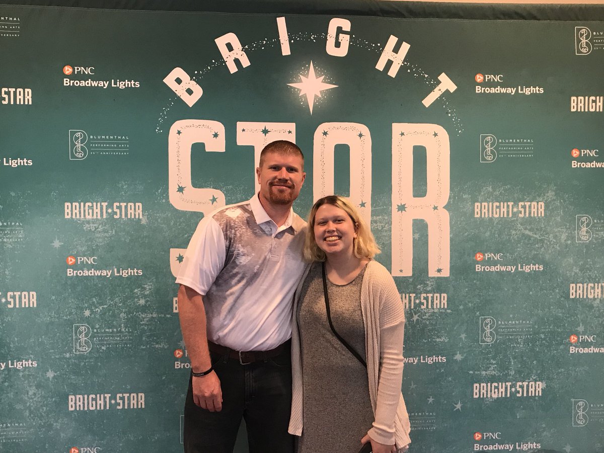 Great evening in downtown CLT watching <a href="/BrightStarBway/">Bright Star</a> with @spookyzoexmas #brightstarCLT