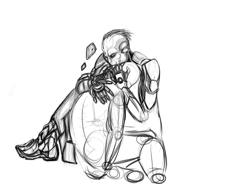 Why are elbows/arms so difficult to draw T_T #currentlysketching