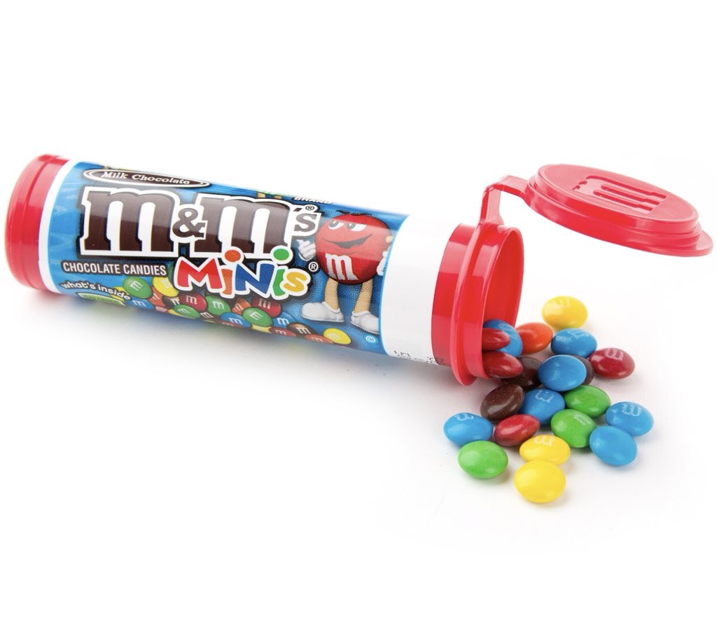 let’s settle this :

like for regular m&amp;m’s 

or 

rt for m&amp;m minis