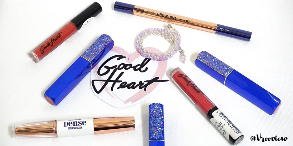 Vreeview's tweet photo. แบรนด์ไทยใจดีอย่าง good heart ส่งสินค้ามาให้ลองใช้ ส่วนตัวชอบ concept ของแบรนด์นี้มาก ที่เค้าจะหัก10%จากเครื่องสำอางที่เราซื้อให้กับมูลนิธิต่างๆในไทย สวยด้วยได้บุญด้วย จะรีวิวแต่ละตัวในเมนชั่นนะคะ💕 #ไว้รีวิวห้ามขายของโว้ยย https://t.co/RrezbhhSS2