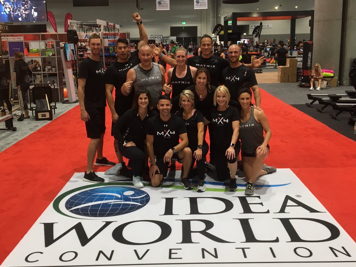 Hi Twitter it’s been a while! Goodbye USA it’s been a blast, until the next time. #MatrixFitness #ideaworld2018