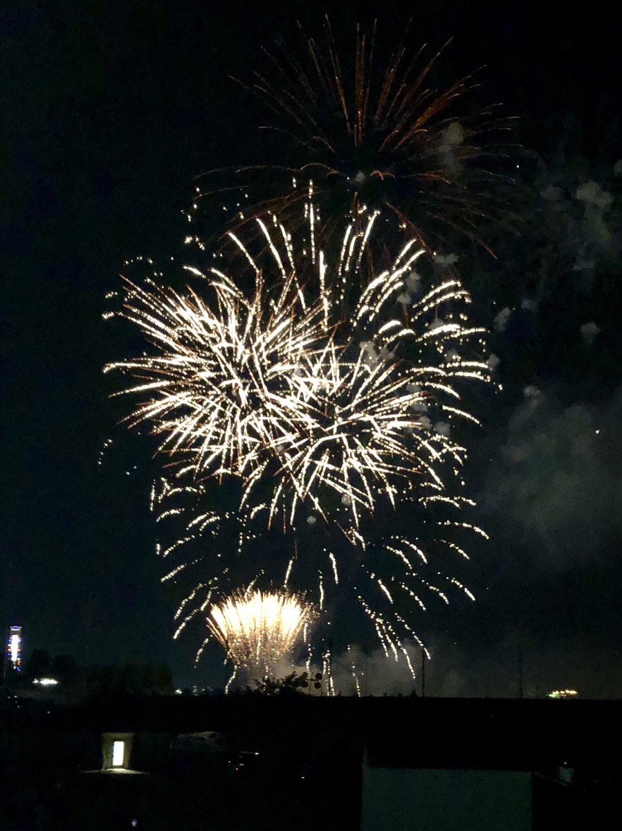 CoachC3Phillips's tweet photo. Kennedy and I had a great night at the Celebrate America festivities held @ TRBC. #4thcelebration #MakingMemories #Fireworks #greatday https://t.co/zkB2I87w55