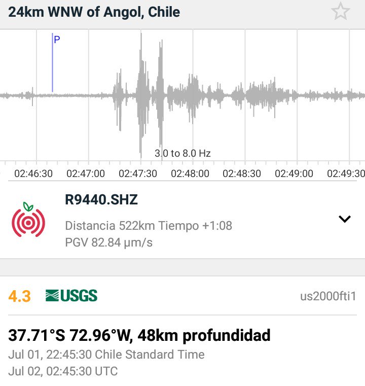 MetDalcahue's tweet image. #Sismo con epicentro a 24 kms ONO de #Angol #temblor