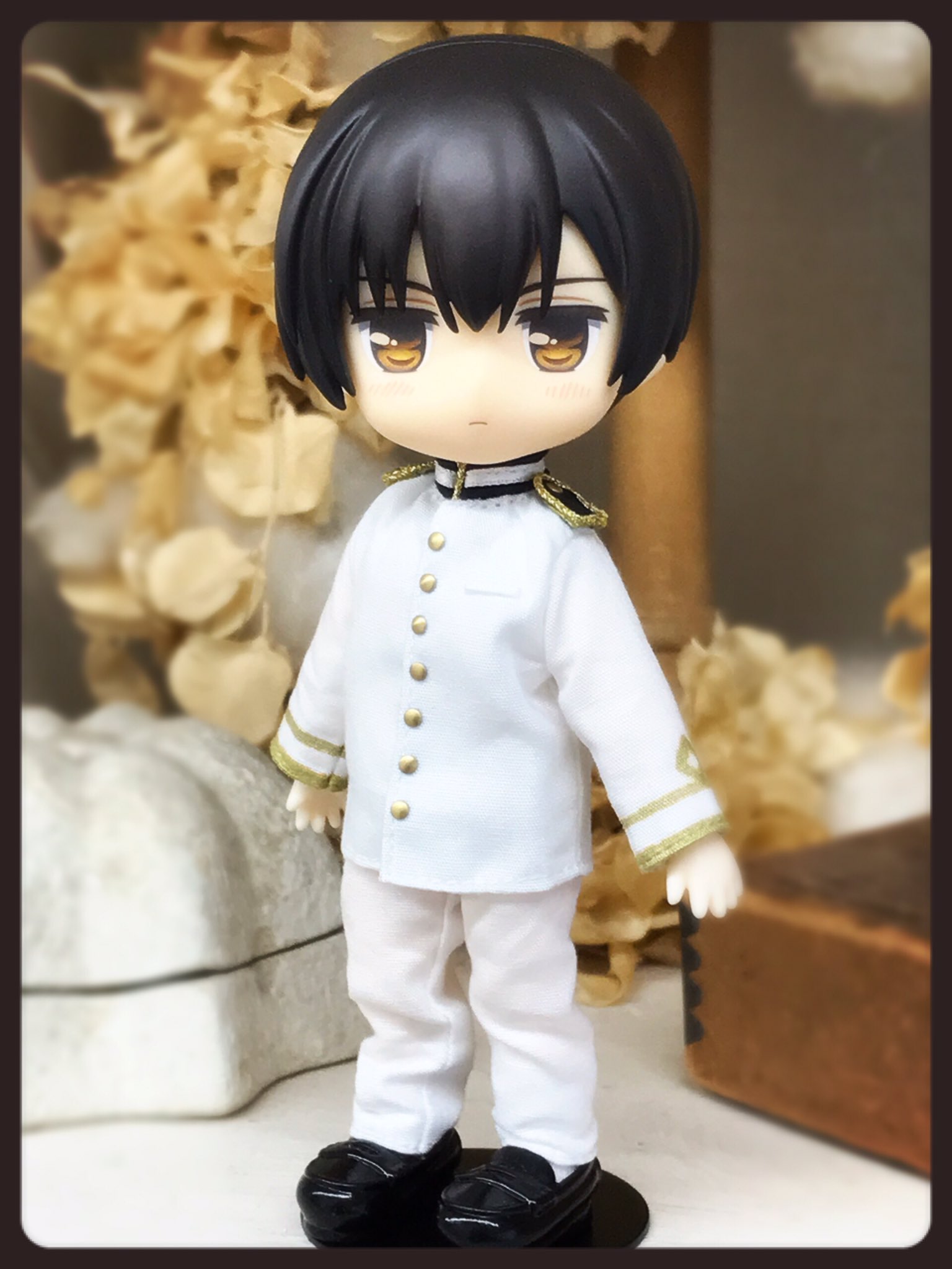 オビツ11・ねんどろいどどーる用ゴスロリドレス - indigo blue