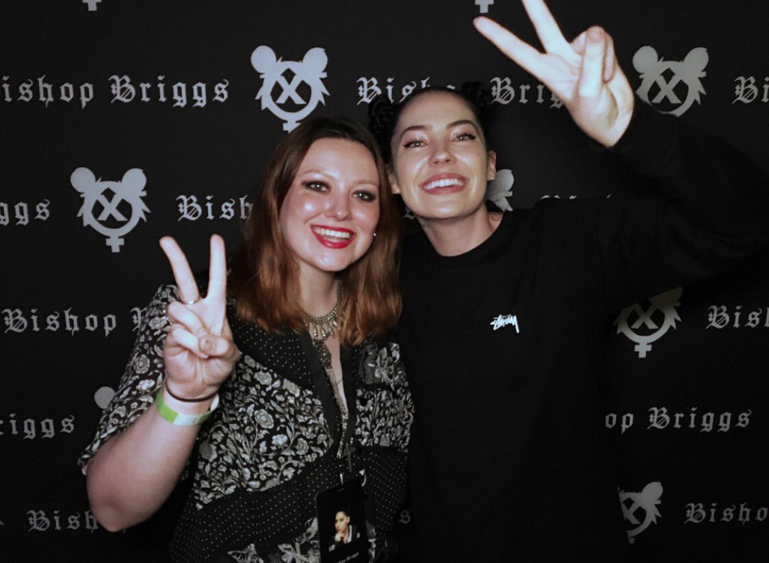 bishopbriggs's tweet photo. I am so lucky to meet all of U https://t.co/QKJGurBNYS