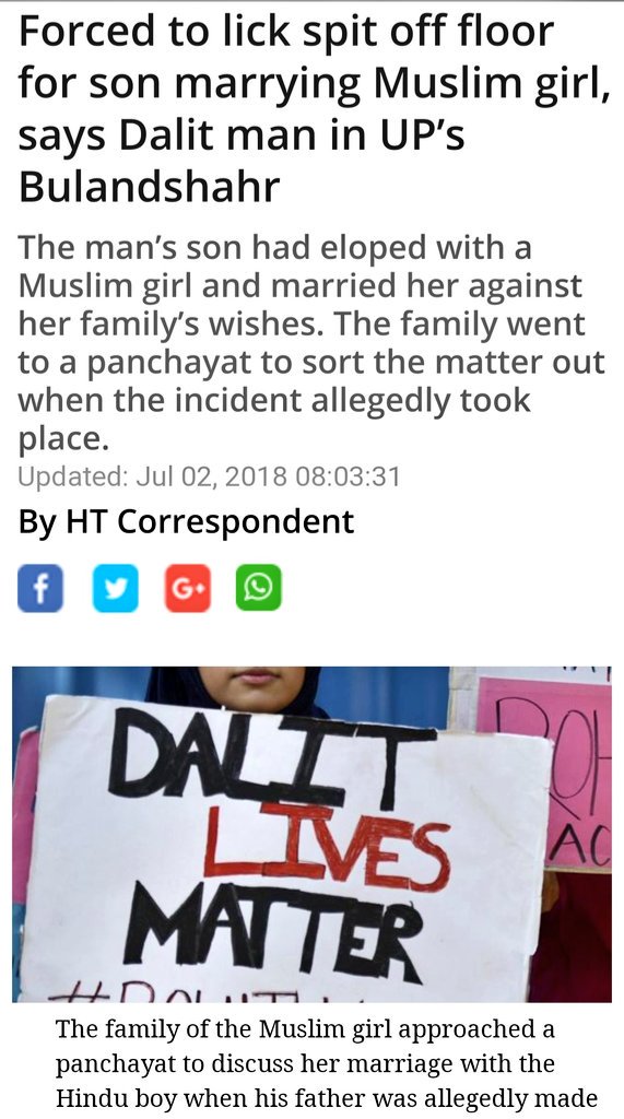 kshitijhindu's tweet photo. Dalit boy's father is Forced by the Muslim family to lick spit off floor for his son marrying their daughter.
But again the  "guardian of dalits " @jigneshmevani80
won't utter a word,now.
Wondering why the definition of dalit changes so easily for this crook to suit his agenda https://t.co/4i6aHmqYC3