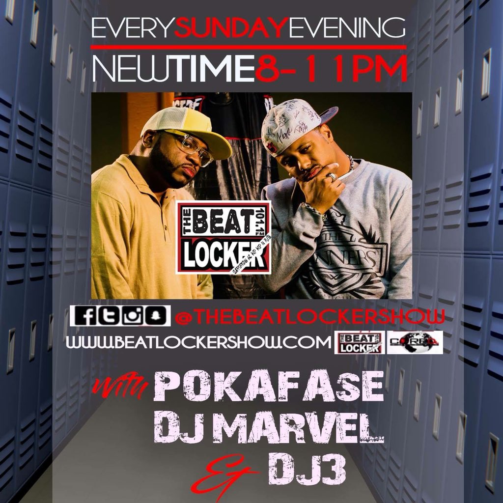 the_real_kat's tweet photo. #Tune-in #BeatLockerShow is #live with @CoreDJPokafase @DJMarvel_1 @AzTheBeat #101.1FM #PHX or online @ https://t.co/0zmMaSQRsw DL our APP 101.1 THE BEAT #iGRINDz https://t.co/dWmoljXali
