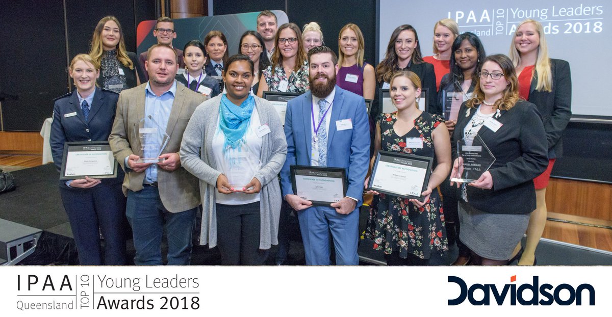 #TBT last Thursday at the <a href="/IPAAQLD/">IPAA Qld</a> Top 10 Young Leaders Awards and the stellar bunch of #finalits and #highlycommended. We are so proud to have sponsored the awards which aim a spotlight on the innovative and bright minds of #Queenslands young leaders! #IPAATop10