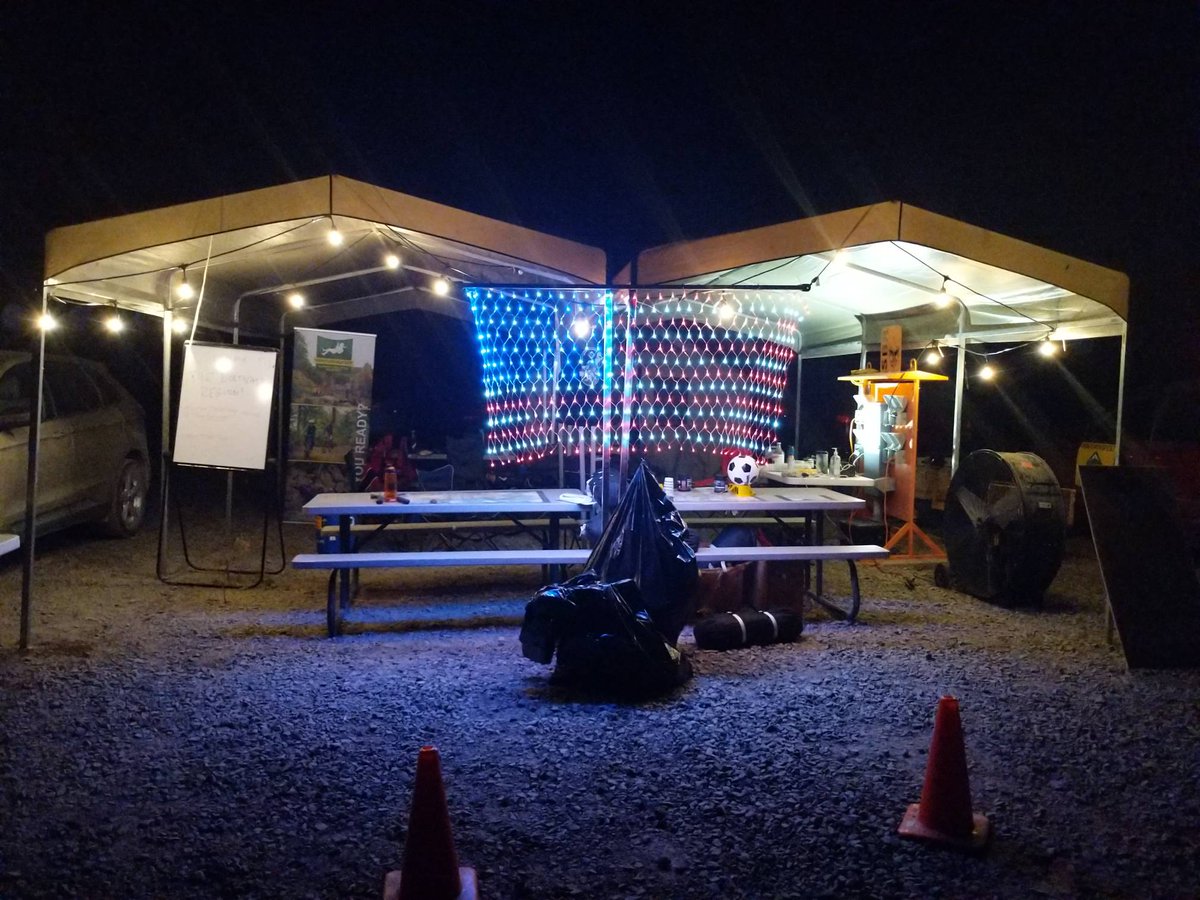 All is quiet here at Subcamp HQ.  Participants have arrived and are resting.  Tomorrow the real adventure begins!  #VenturingFest2018 #NERventuring