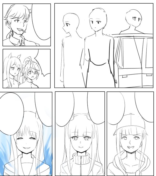 セリフ入れなくても既にオチが付いてる感 