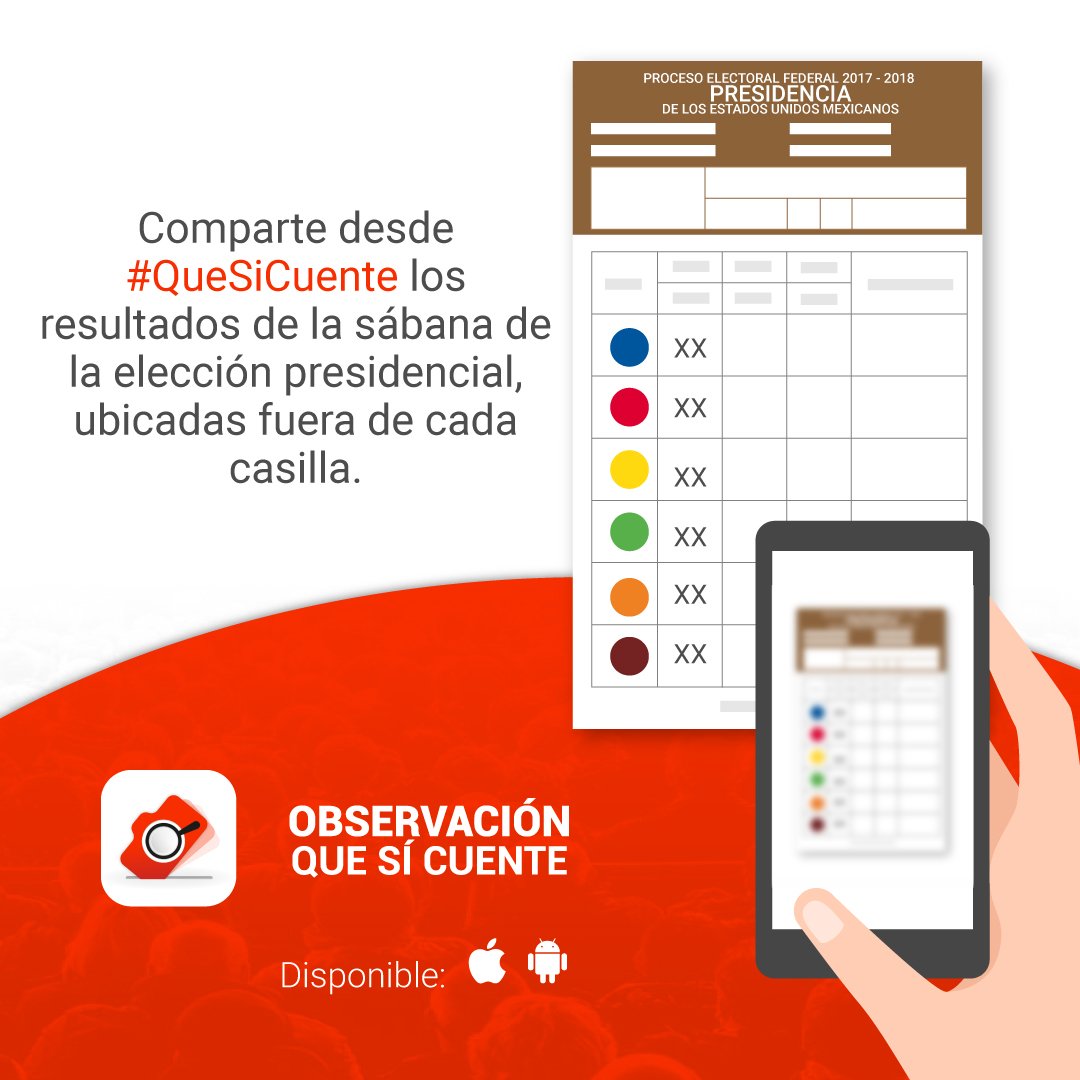 Observación Que Sí Cuente tweet media