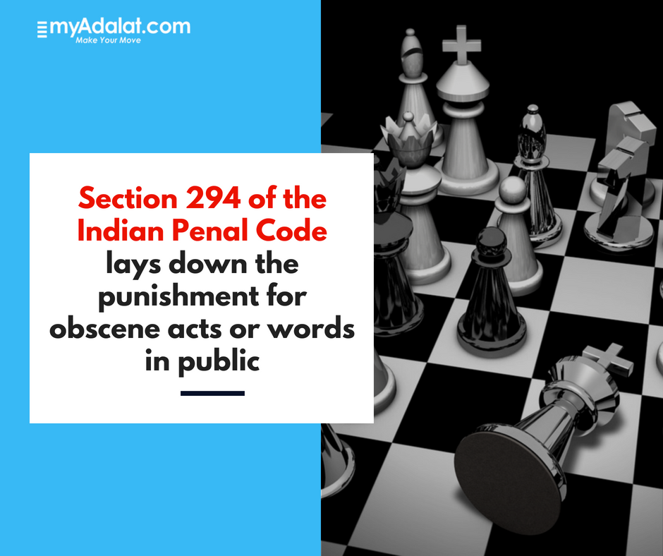 myadalat's tweet photo. The other sections of #Indian Penal code which deal with #obscenity are 292 and 293. The #law does not clearly define what would constitute an obscene act, but it would enter the domain of the #state only when it takes place in a #public place to the annoyance of others. https://t.co/X7Q8dy05VC