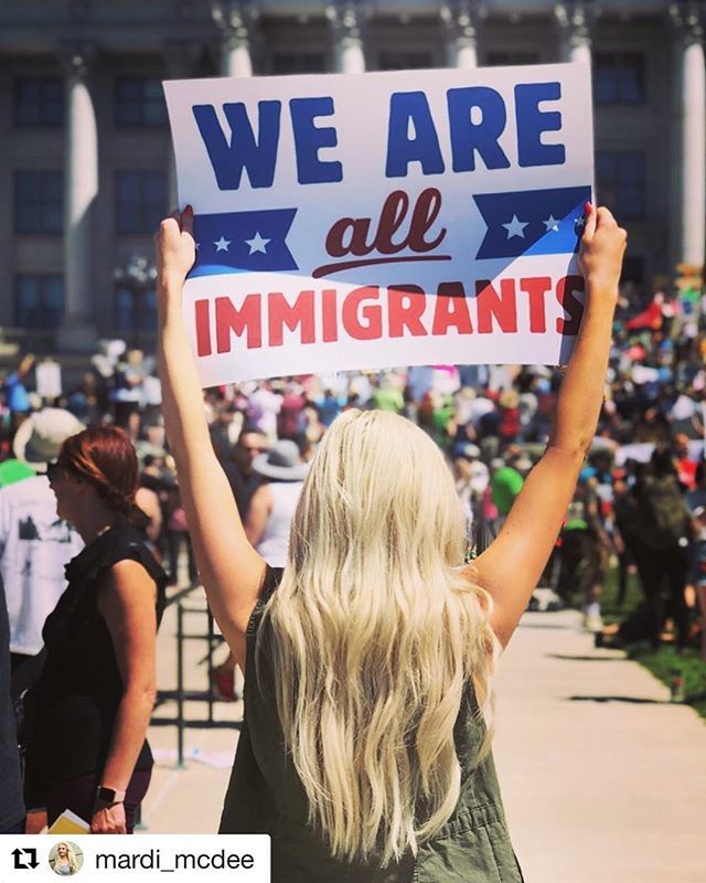 TLipstickLobby's tweet photo. It was amazing to see so many people at the Immigration Marches this weekend! We are proud to have the ACLU as one of our beneficiaries!

#Repost @mardi_mcdee with @get_repost
・・・
#marchforfamilies #immigrationmarch #reunitefamiliesnow #saltlakecitym… https://t.co/HD328tay0i https://t.co/nHorXwiXMH