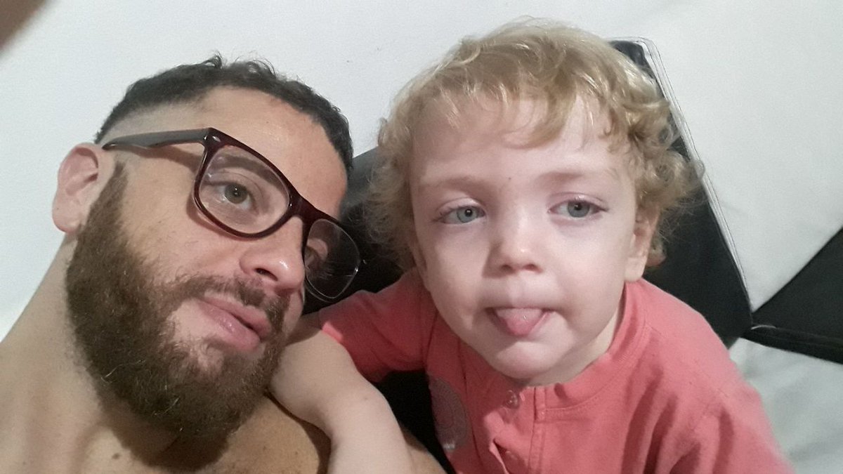 #ReDespiertos Él tan blondo como su tío (cuac). Sos lo más, Romancinho. Te amoooo. Feliz cumpleeeee