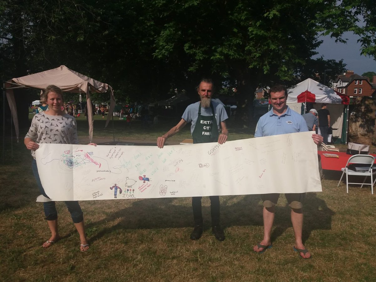 Great weekend the Respect Festival this weekend. 🌞 &amp; ☔️ and lots of good conversations about our City Farm project