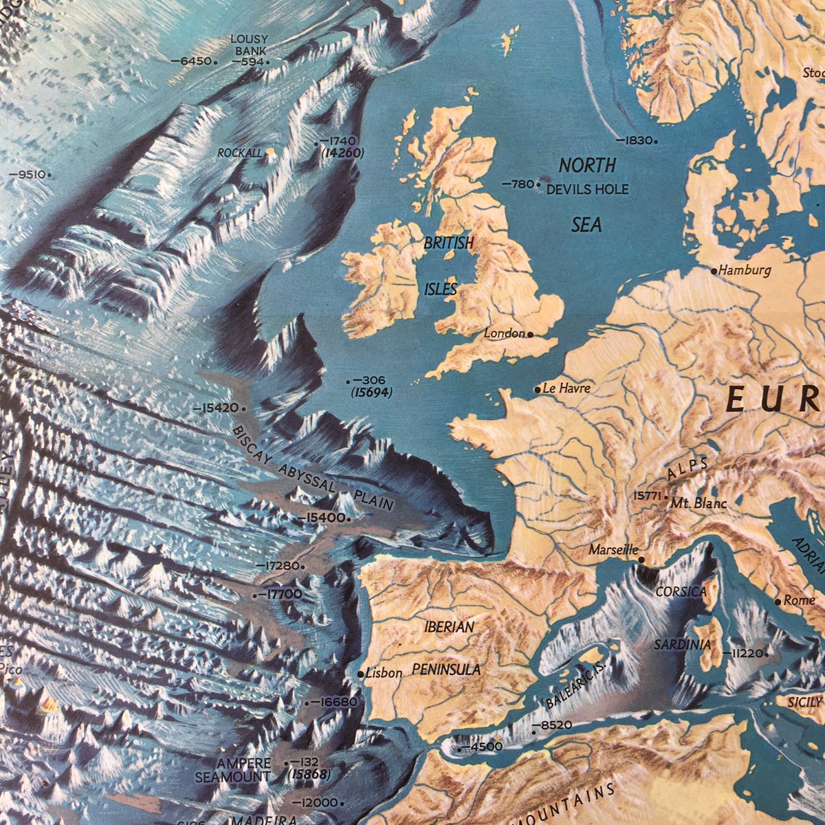 Eat Haggis On Twitter This Illustration Of The Ocean Floor Is