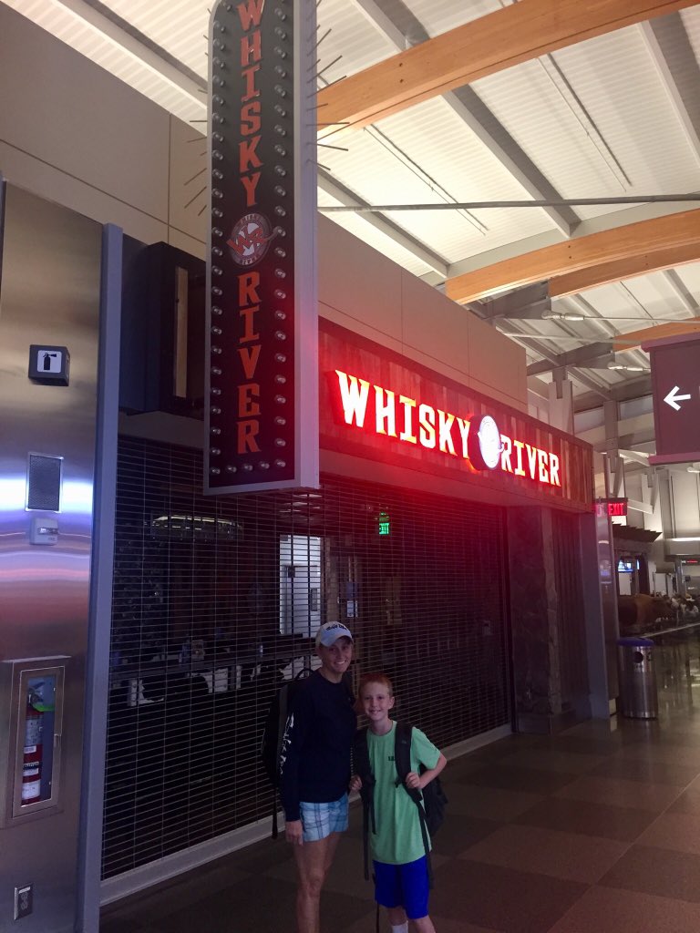 DaleCaller88's tweet photo. Just our luck...
Early morning flight from @RDUAirport means the new #wrrdu isn’t open yet, @DaleCaller88 sad face 😢 
@DaleJr #DaleYeah #whiskyriver #IWannaSitOnThatBull https://t.co/DF6kCGa69K
