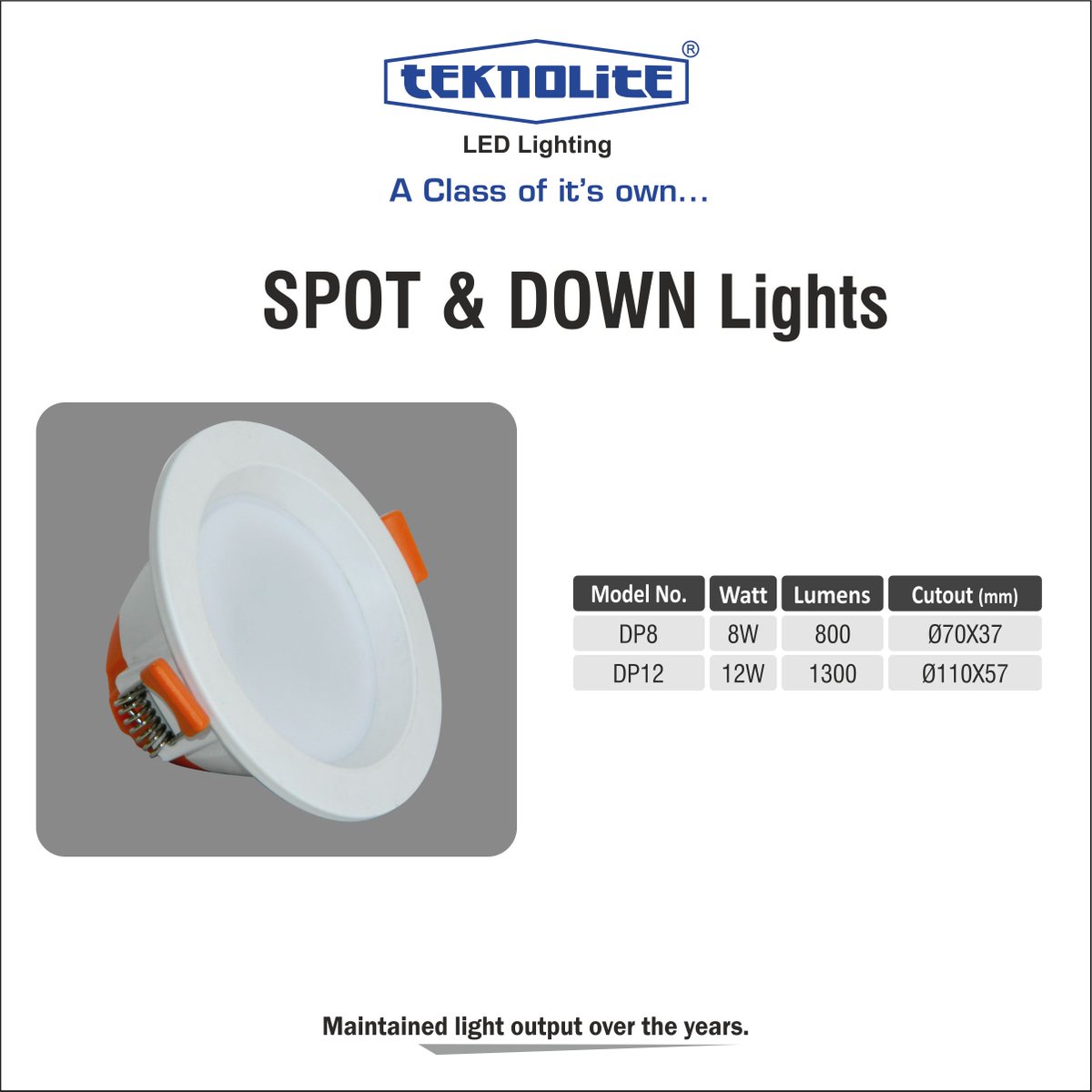 VencerIndia's tweet photo. Teknolite Spot &amp; Down Light DP8, DP12.
.
.
.
#LedLights #LedLuminaries #LedFixtures #LightingTheFuture #LightUp #LightingSolution #SwitchToLed #Teknolite https://t.co/LP0CA7zMMt