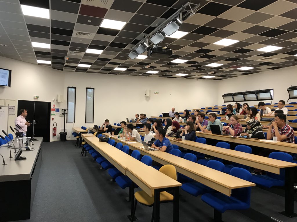 ssda2018's tweet photo. Jean-Marc OGIER giving talk on « General Introduction on TC10/TC11 research topics » #ssda2018 @UnivLaRochelle @L3i_LaRochelle @IAPR_TC10 @IAPR_TC11 https://t.co/NeFxLUShkc