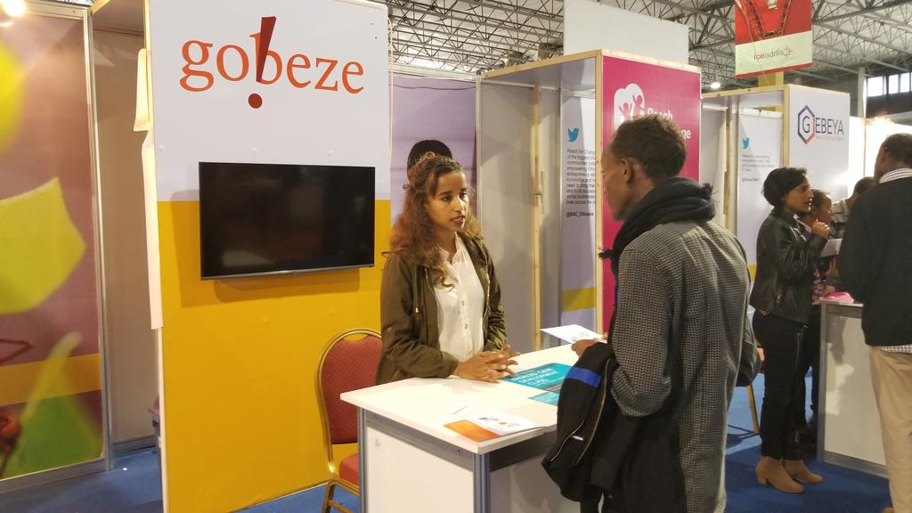 traingobeze's tweet photo. Incase you missed the big crowd at ICT Expo Ethiopia 2018 over the weekend, come and say hi to our team this week. #gobeze #ictexpoethiopia #training #workshop https://t.co/19zfFNoB1E
