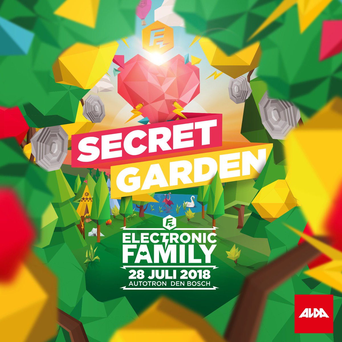 We're extremely happy to announce the Secret Garden area. Dj's as <a href="/alexmorph/">Alex M.O.R.P.H.</a>, <a href="/johan_gielen/">Johan Gielen</a>, <a href="/vandeynhoven/">Jorn van Deynhoven</a>, <a href="/SeanTyas/">Sean Tyas</a> and <a href="/djramnl/">RAM</a> will be playing an exclusive 30 minute solo set. Get your ticket via electronicfamily.nl/tickets. Tickets online from Tomorrow 10 AM!