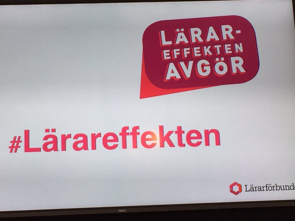Minska lärarsegregationen så blir läraryrket mer attraktivt! Spontana applåder när Åse Hansson, dr i pedagogik, svarar på hur läraryrket ska bli mer attraktivt. #almedalen2018 #lärareffekten