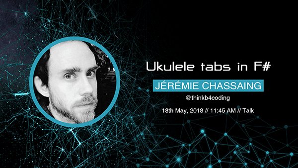 ncraftsConf's tweet photo. 🎬 Watch @thinkb4coding create a #functional #music #dsl to build ukulele tabs in this #newcrafts #video ▶️ https://t.co/wb90WUfGqt https://t.co/4XGd9b5v9C