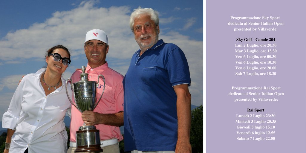VillaverdeRst's tweet photo. ๐บ Le emozioni del Senior Italian Open @StaysureTour in onda su @SkySport (canale 204) e @RaiSport @golftgcom @GolfeTurismo @AnsaGolf @cdennisgolf #villaverderesort #fvglive #skysport #skygolf #raisport #worldclassvenue #staysuretour #ItalianSO https://t.co/jwl5MbS8fC