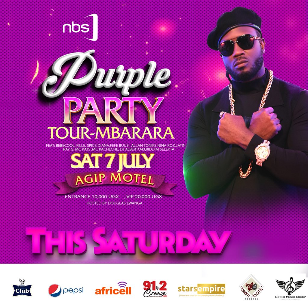 DouglasLwangaUg's tweet photo. With or Without paying #SocialMediatax We shall be in Mbarara this weekend on Sat at Agip Motel. 🔥 https://t.co/8WmCBYwtue