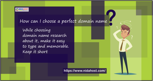 NidaHost's tweet photo. How can I choose a perfect domain name?
While choosing domain name research about it, make it easy to type and memorable. Keep it short.See more @ https://t.co/XVCiPxiOAz
#nidahostcom #FAQs #domainname #webhosting #domainregistration #hostingplans #domain #fastdomainregistration https://t.co/EdMChHJhN6