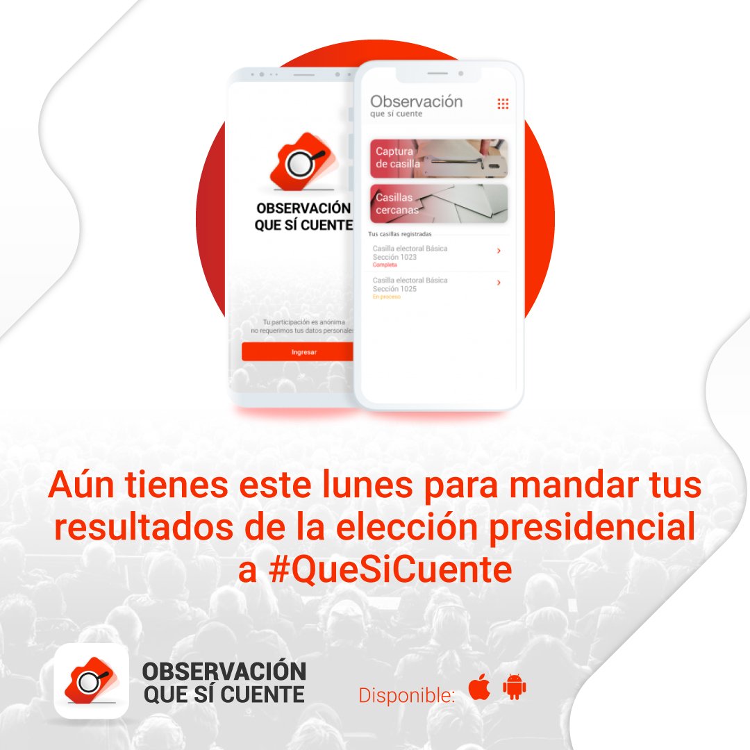 Observación Que Sí Cuente tweet media