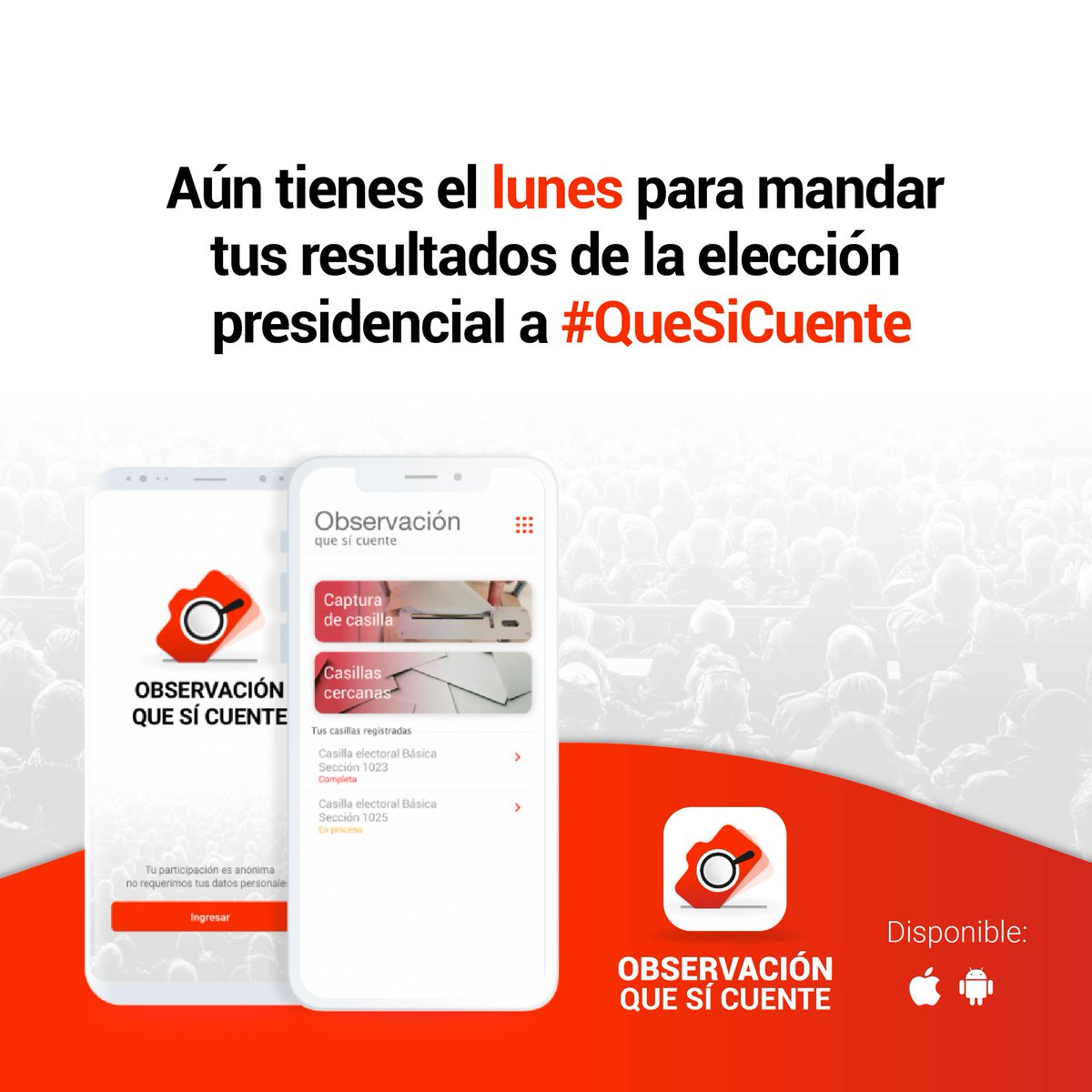 Observación Que Sí Cuente tweet media