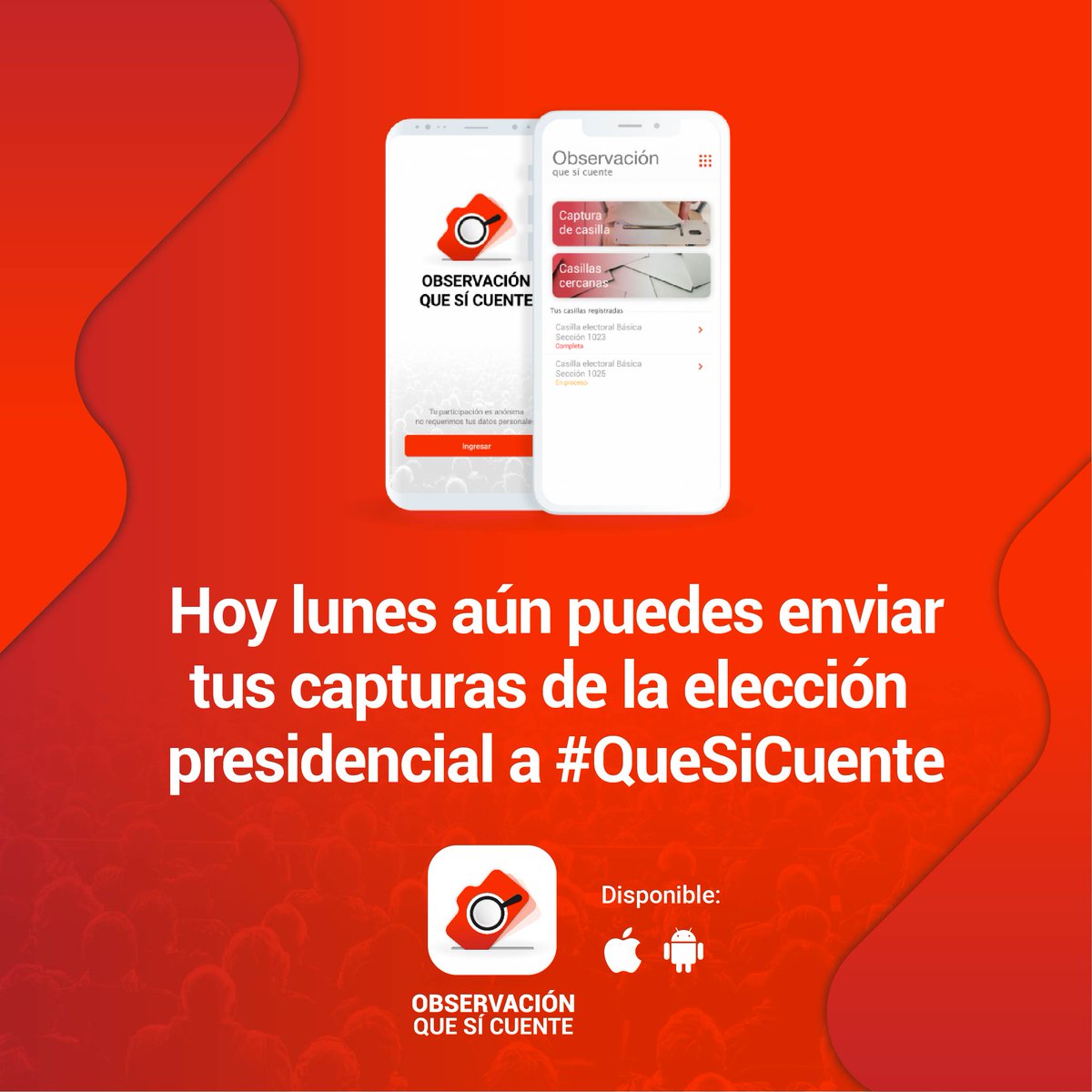 Observación Que Sí Cuente tweet media