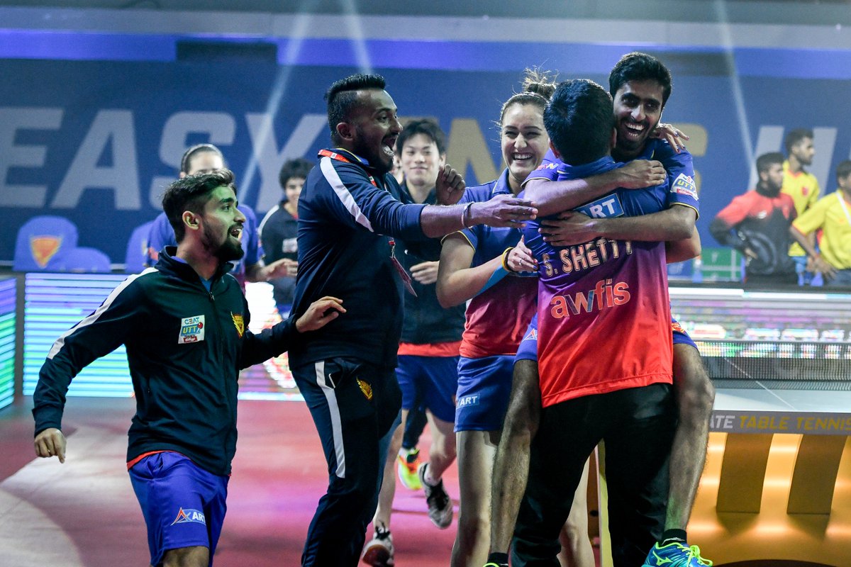 DDTTCofficial's tweet photo. Emotions took over after our Dabang win over @falconsttc!😍🙌🏻

#TheSmashers #CEATUTTFinal #DSvFAL #UpTheGame #EasyEndsHere https://t.co/FadMbS31oE