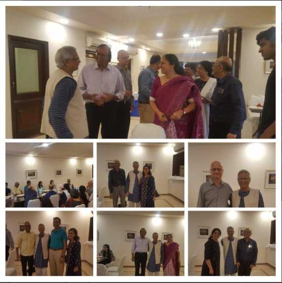 #SVPBangalore was privileged to have Bangladeshi Nobel Peace Prize laureate Muhammad Yunus for breakfast meeting with us on July 1. Great conversations around entrepreneurship, social business models, and sustainable livelihood made a memorable morning!
#philanthropy #impact #SVP