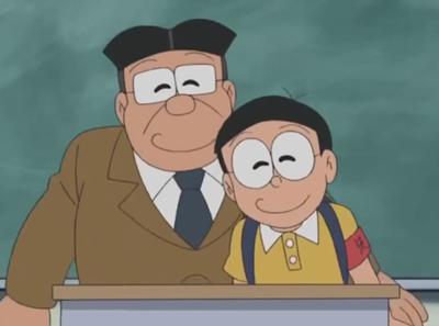 のび太の担任の先生の名前 本名は英一郎で名字は 年齢についても