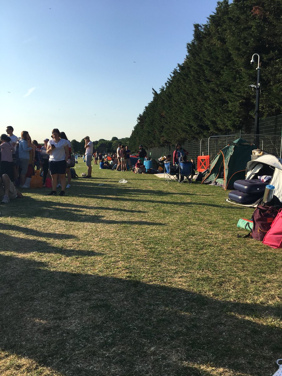 Less than 100 in Tuesday’s queue. #TheQueue