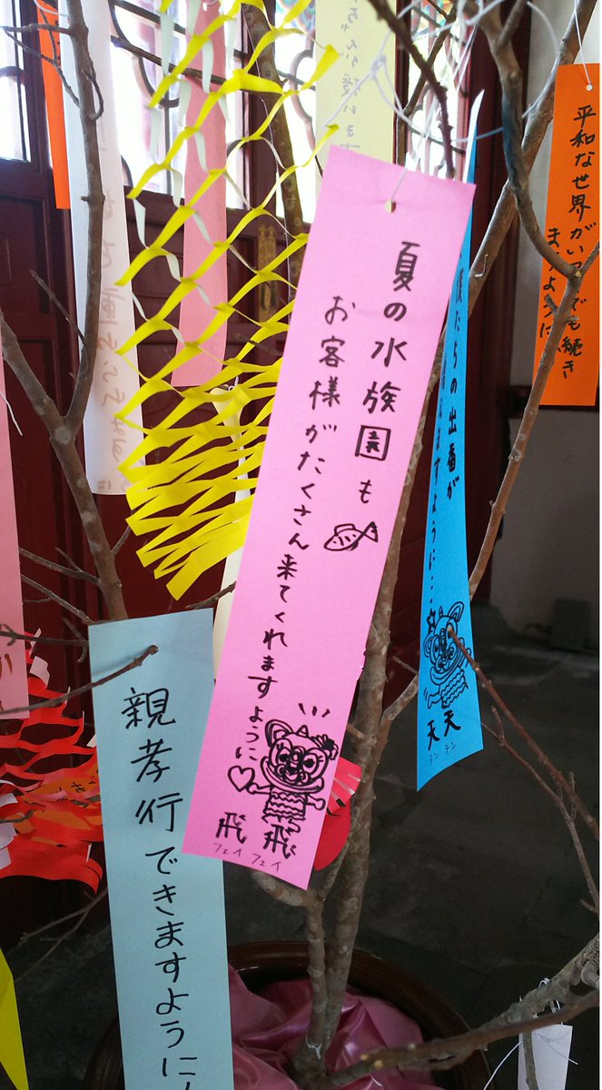 中国庭園燕趙園 در توییتر もうすぐ七夕ですね 燕趙園にも七夕飾りが登場 お願いごとを短冊にこめて飾っています あれ 飛飛のお願いごとも吊してあるぞ 燕趙園 七夕 お願い事 短冊 中国庭園燕趙園 در توییتر もうすぐ七夕ですね 燕趙園にも七夕飾りが登場 お願いごとを短冊にこめて飾っています あれ 飛飛のお願いごとも吊してあるぞ 燕趙園 七夕 お願い事 短冊