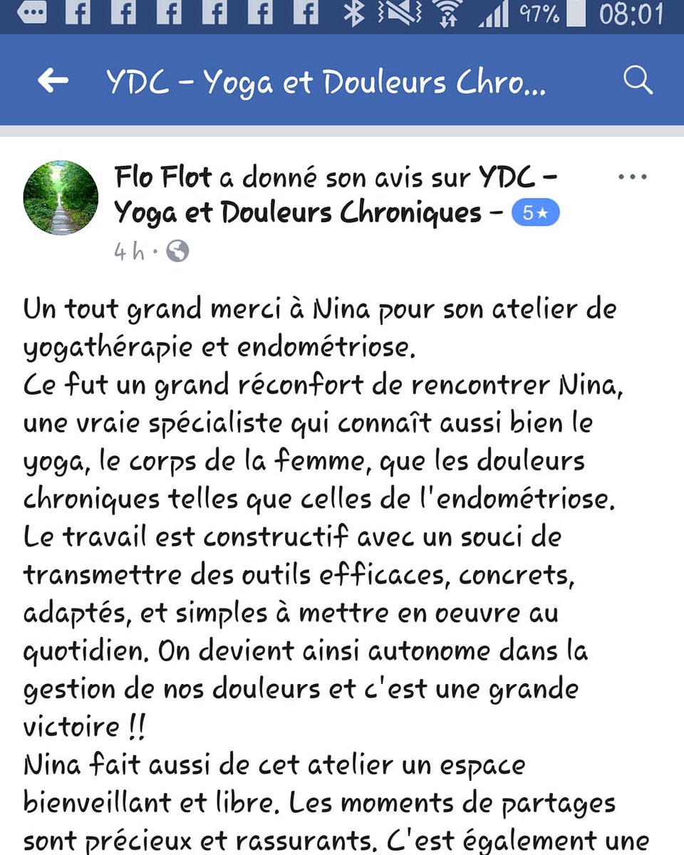Douleuretyoga's tweet photo. Atelier YOGATHERAPIE et ENDOMETRIOSE💓
#temoignage #endometriose #endogirl #1in10 #yogateacher #yogatherapie #Yoga #yogaposes https://t.co/xeicnufvti