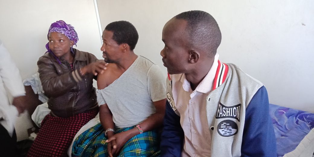 ItsMutai's tweet photo. And finally: "Abducted Baringo Silale Ward MCA Nelson Lotela found. Undergoing medical checks now at Nakuru." https://t.co/Xpzrnvjyk7